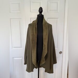 Olive Green Women's Sweater jacket